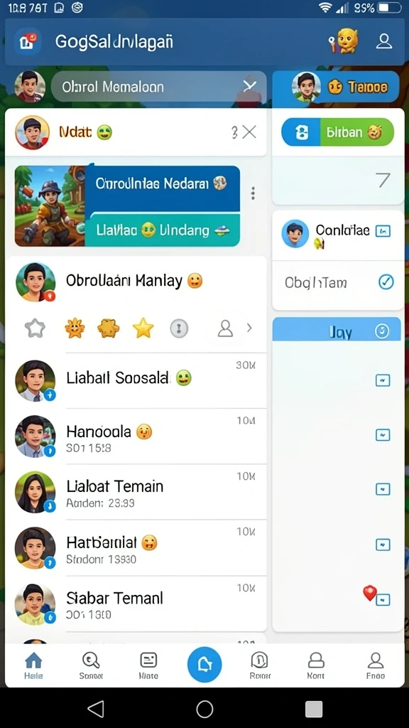 fungame777 - Screenshot menampilkan event khusus dengan banyak hadiah menarik.