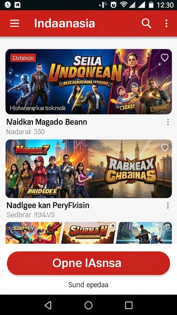 hoye55 - Tampilan antarmuka pengguna yang menarik.