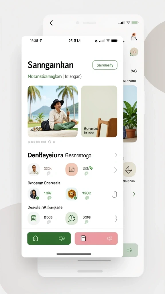 jos77 - Antarmuka pengguna yang intuitif dan mudah dinavigasi.