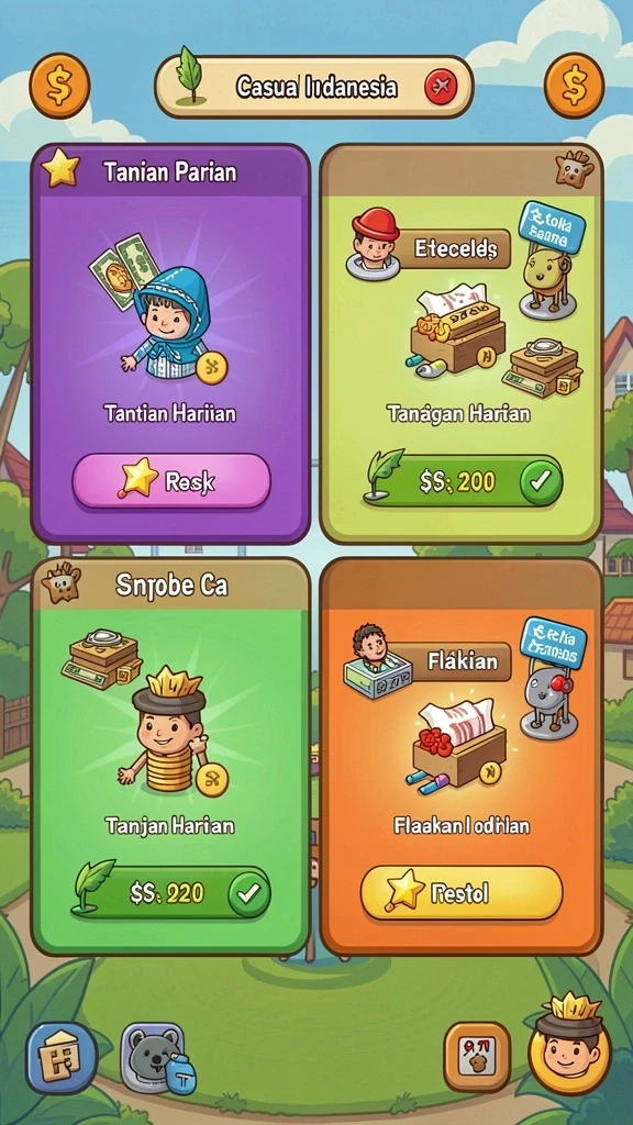 sungaitoto - Karakter unik yang dapat dikumpulkan dalam permainan.