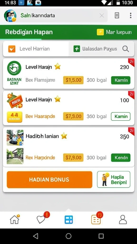 ular288 - Ragam karakter unik yang dapat dipilih pemain.