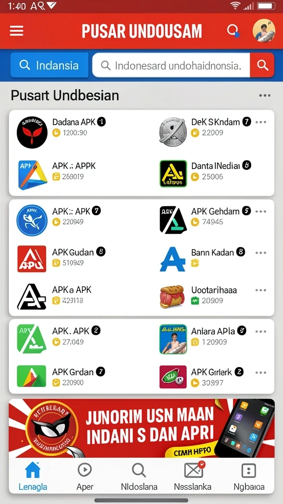 winidn - Tangkapan layar menunjukkan karakter dengan desain unik.